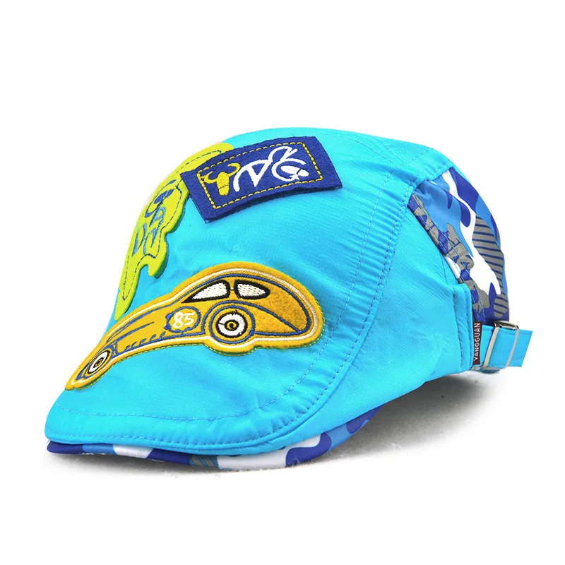 Милая Детская кепка [JAMONT] летняя берет с козырьком мультяшная шапка от солнца