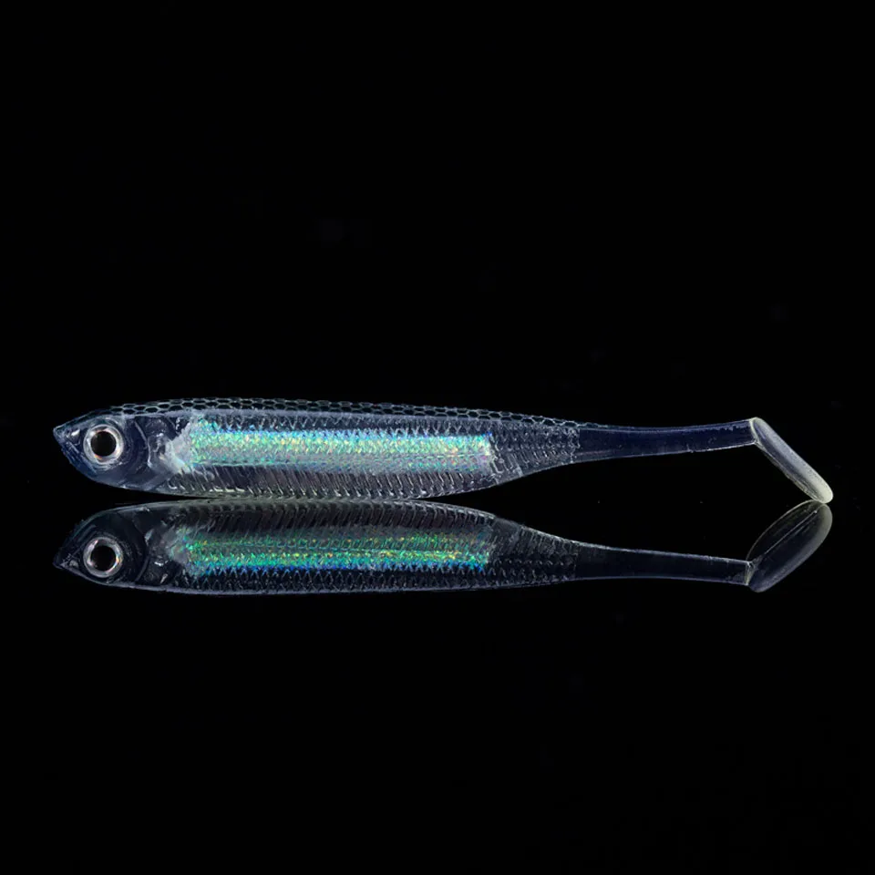 WALK FISH 6 шт./лот 2 г/70 мм Мягкая приманка для рыбалки Шад плавающие приманки Мормышка