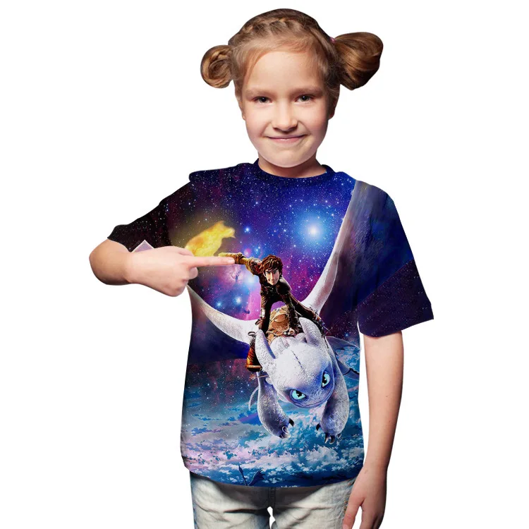 Темно-серый New Cartoon 3D Print Family Clothes How to Train Your Dragon 3 Hoodies Sweatshirt Fashion High Quality Pullover Boy Clothes - Цвет: Темно-серый