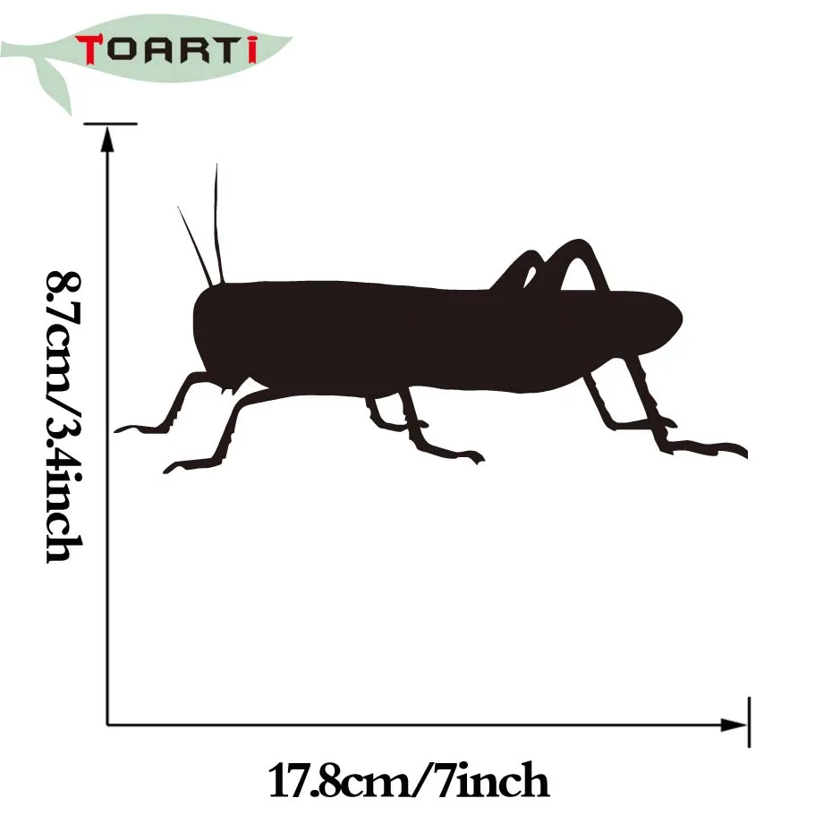 Наклейки для тараканов ползающих насекомых авто наклейки виниловые на съемные