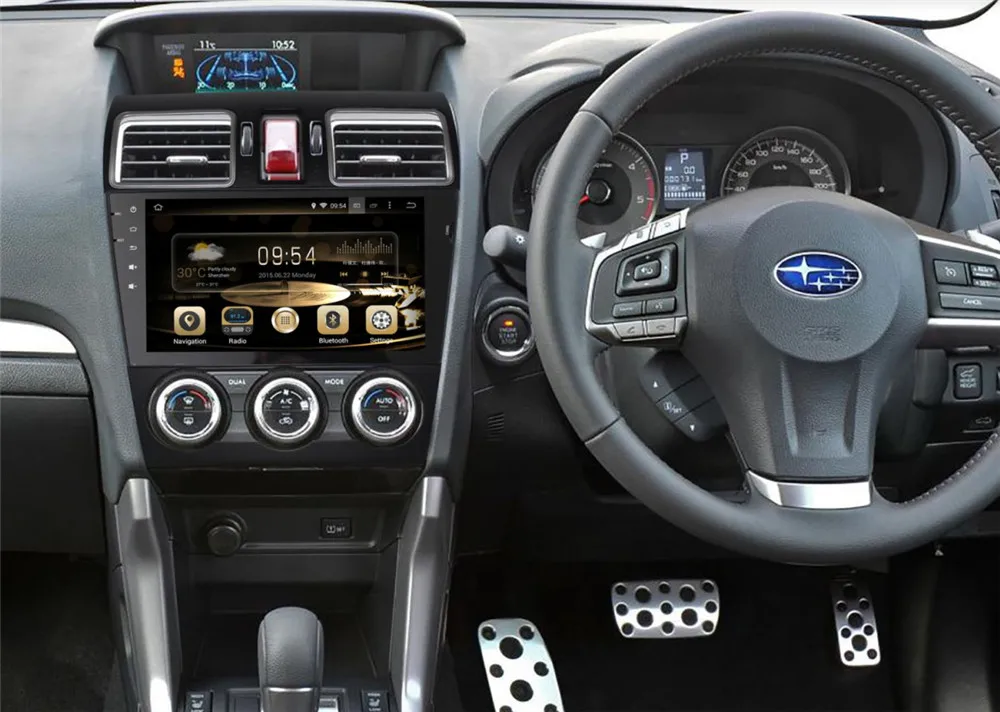 10 1 дюймов Android 8 0 7 восемь ядер Автомобильный CD DVD GPS плеер навигация авто для Subaru