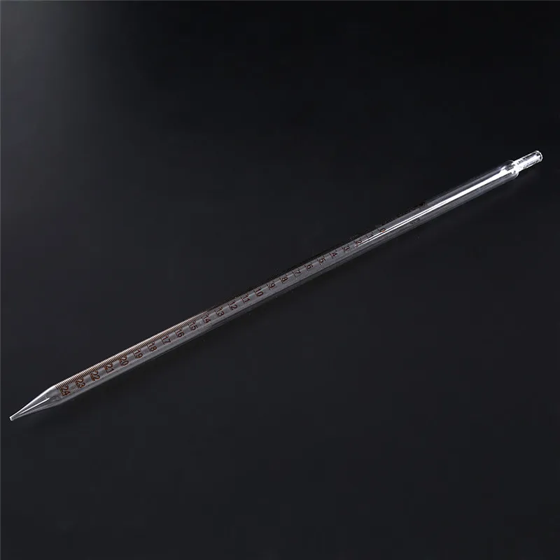 1pc 8 style Glass Graduated Pipette With Rubber Bulb Lab Chemistry Dropper Dispensing | Канцтовары для офиса и дома