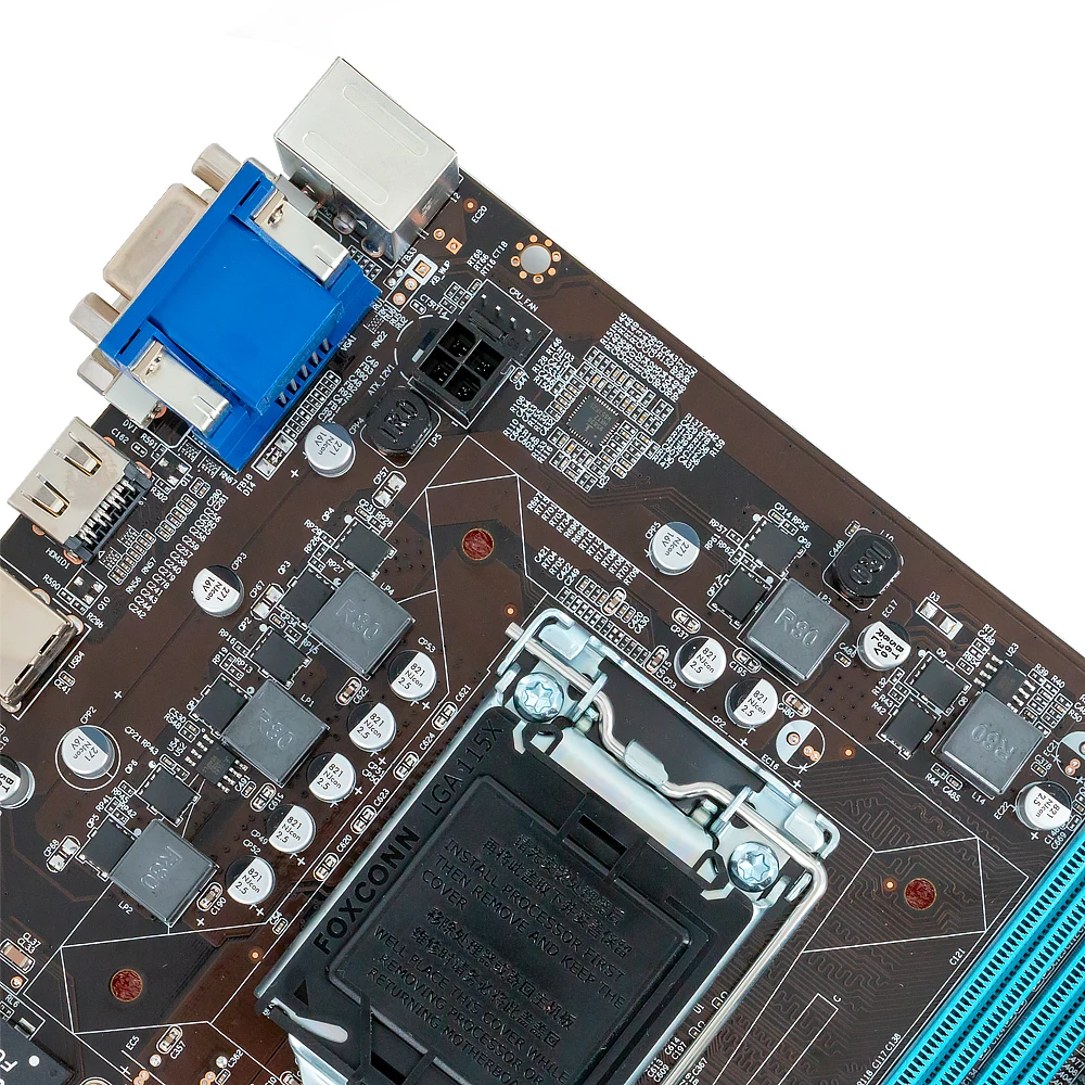 Huanan Zhi H61 M-ATX материнская плата H61 для Intel LGA 1155 Поддержка i3 i5 i7 DDR3 1333/1600 МГц 16 Гб SATA2.0 USB2.0 VGA HDMI