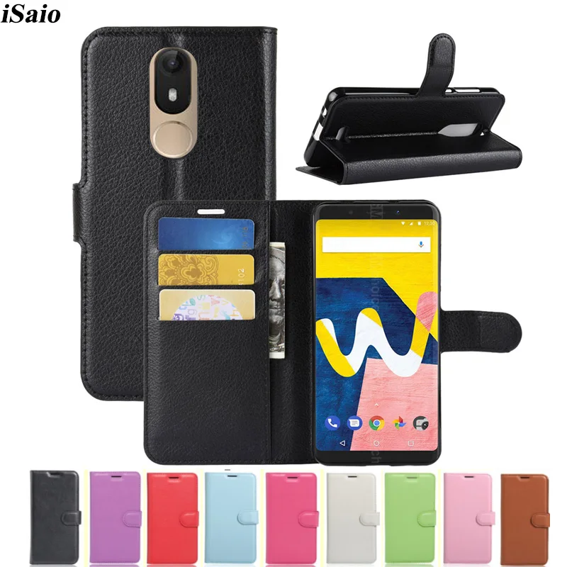 Чехол бумажник для Wiko View Lite кожаный чехол книжка телефона из ТПУ подставка