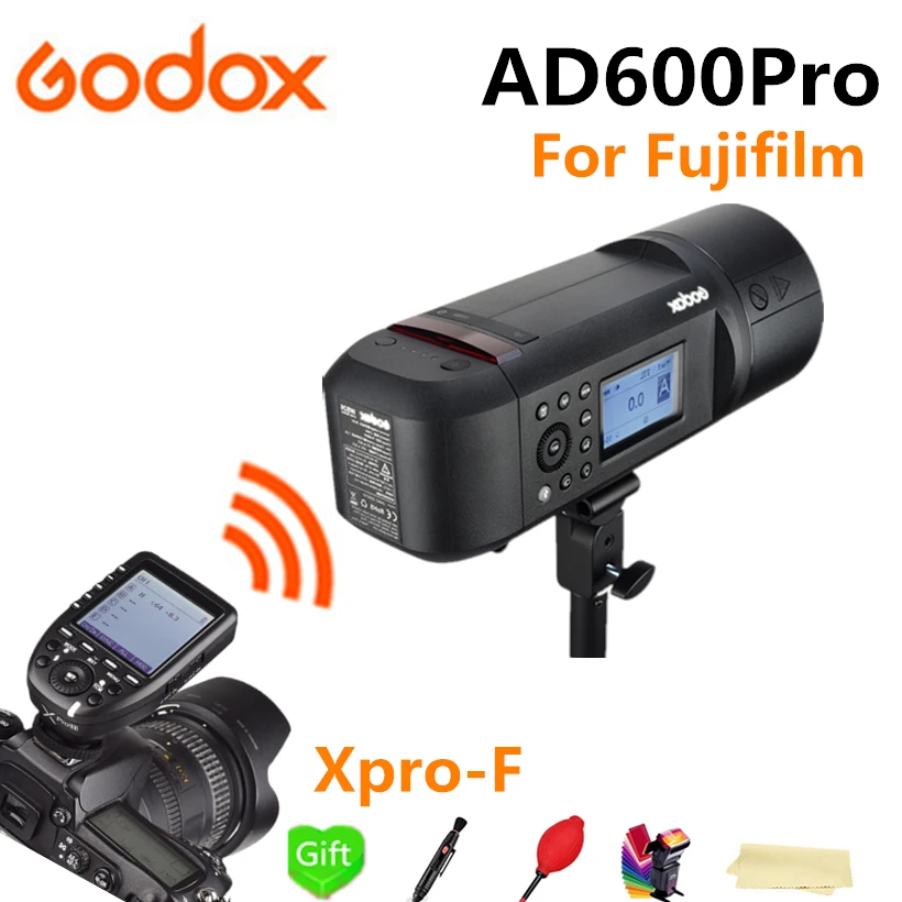 Godox AD600Pro 2 4G Беспроводная система X TTL внешняя литий ионная батарея студийная