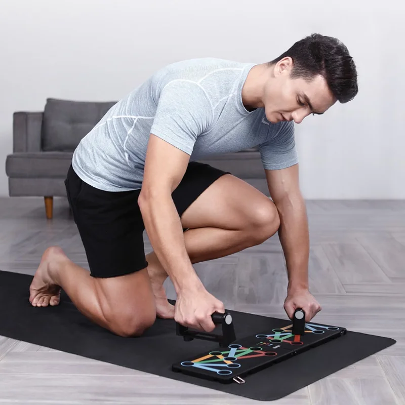 YouPin Multifunctional Push-Up Rack Training Board Men's Chest Muscle Auxiliary Equipment Home Fitness Artifact | Электроника