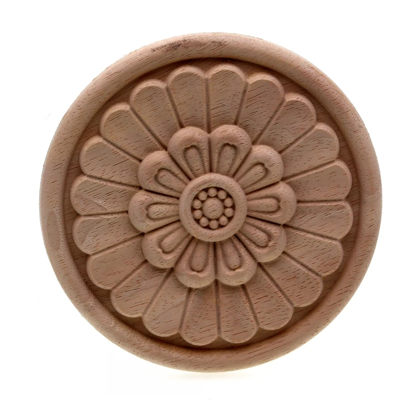 RUNBAZEF натуральные аппликации для резьбы по дереву мебели шкафа неокрашенные