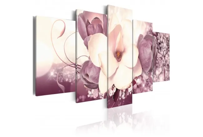 5 шт./компл. новая картина на стену с изображением красивых цветов Карта мира