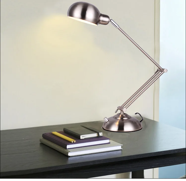 Foldable table light desk lamp Long LED Arm Desk Lamps Flexible Office Table Lights Verlichting Escritorio | Лампы и освещение