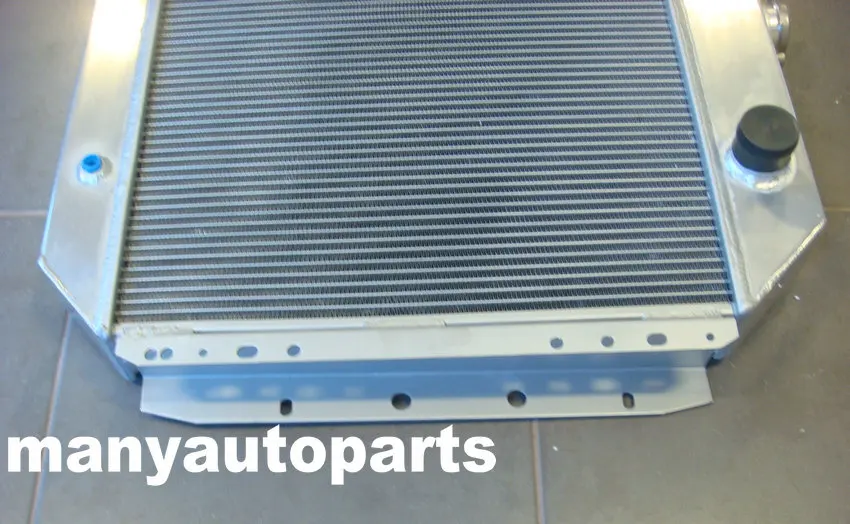 3 ROW Aluminum Radiator FOR Ford F100 F250 F350 V8 1967-1981 1968 1970 | Автомобили и мотоциклы