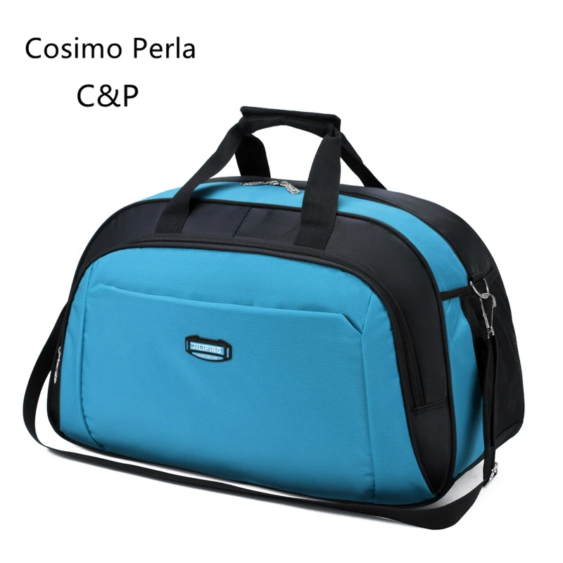 Нейлоновая Повседневная сумка для путешествий вместительная длинная дорожная