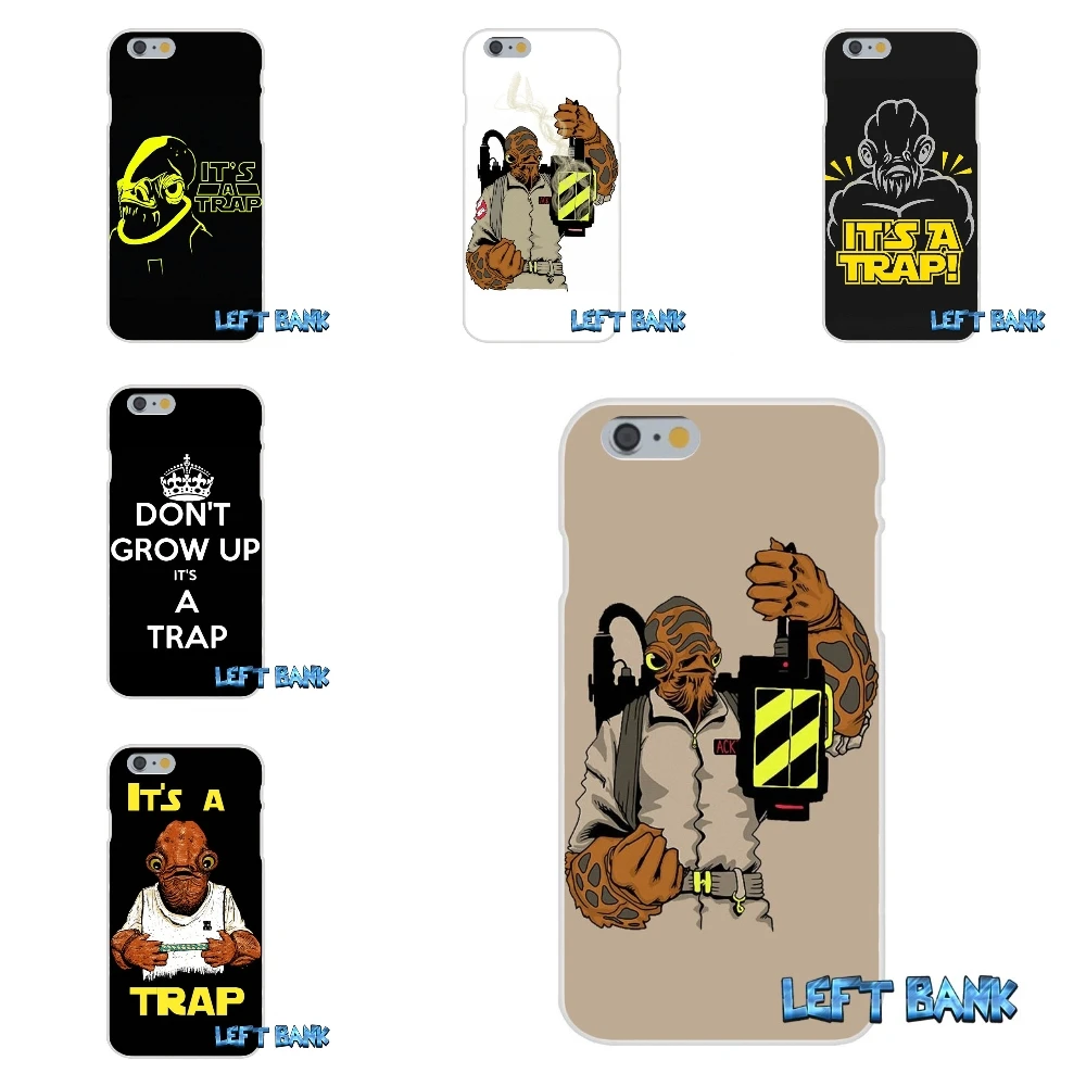 It's a trap Star Wars Soft Silicone TPU Transparent Cover Case For iPhone 4 4S 5 5S 5C SE 6 6S 7 Plus | Мобильные телефоны и