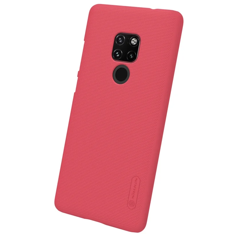 Red Huawei Коврики 20 х чехол huawei Коврики 20 Pro чехол матовый чехол NILLKIN для huawei Коврики 20 жесткий Пластик задняя крышка с подарко - Цвет: Red