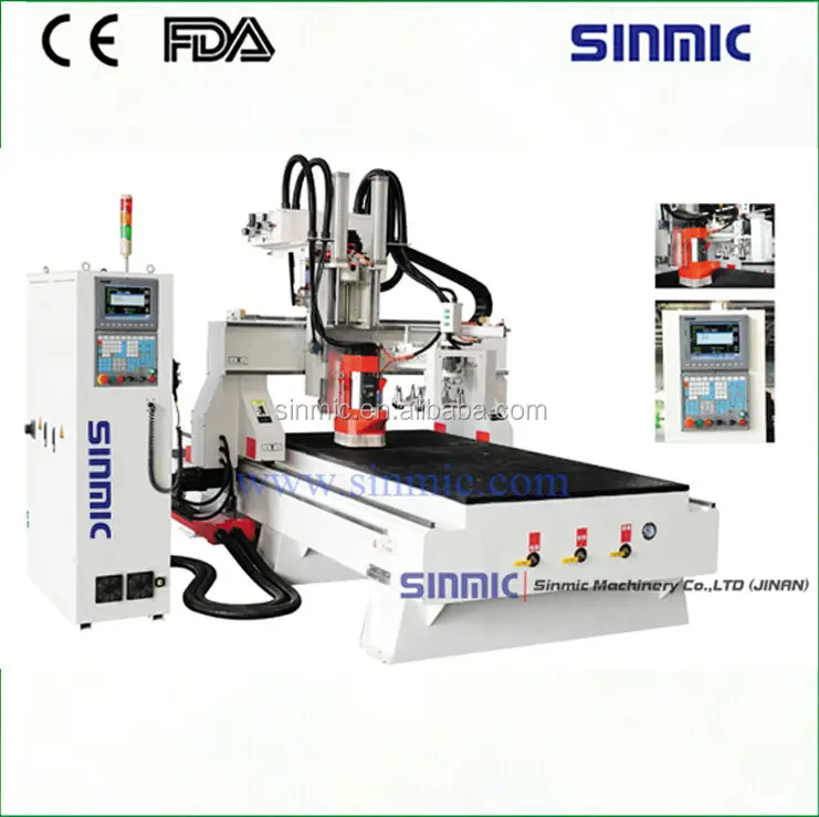 Dealership wanted auto tool changer woodworking cnc router 1300*2500mm with CE approved | Инструменты