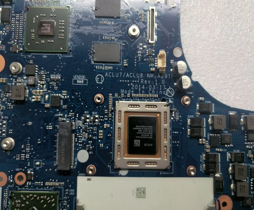 Для Lenovo G50-75 материнская плата для ноутбука центральный процессор независимая