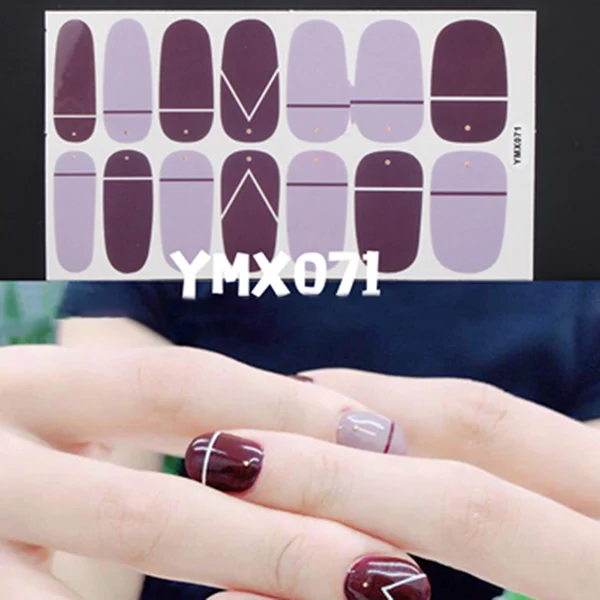 Мгновенный стикер для дизайна ногтей обертывание Фольга Сделай Сам маникюр