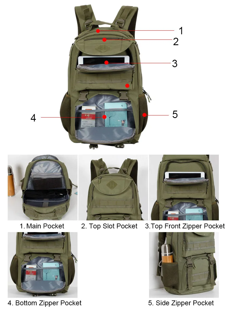Molle походный рюкзак, рюкзак, тактические военные рюкзаки, тактические рюкзаки, походные уличные сумки, армейские сумки, Mochila, упаковка XA640WA