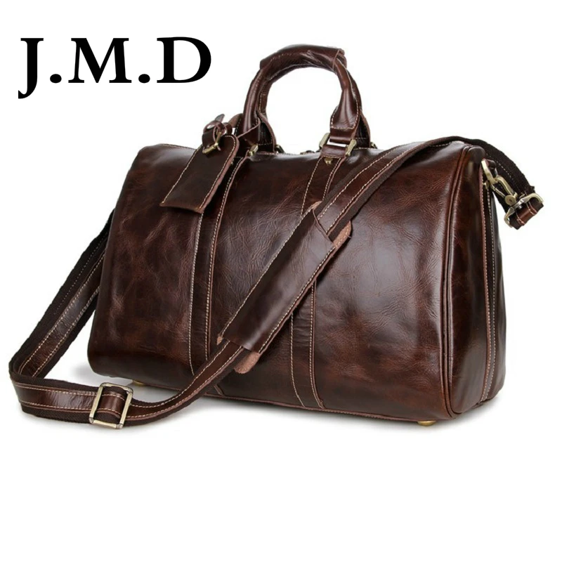 J.M.D 2019 Новое поступление 100% Мужская модная кожаная сумка через плечо портфель