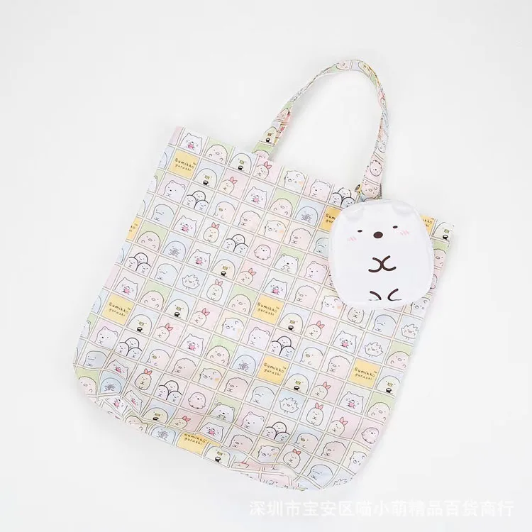 Милый мультфильм Cinnamoroll My Meloday Складная многоразовая сумка для покупок вместительная Экологичная сумка складная сумка для покупок сумки для продуктов