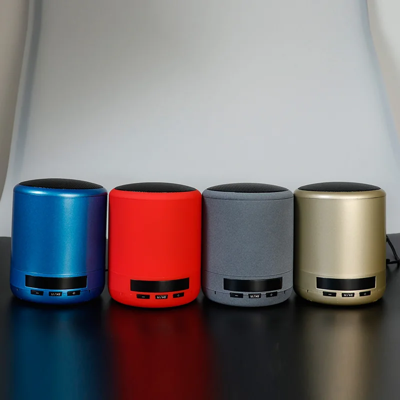 Мини портативный Bluetooth динамик Колонка беспроводной сабвуфер супер бас стерео Поддержка USB TF карта играть с микрофоном для телефона