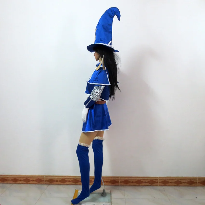 Фото LOL Luxanna Crownguard Lux The Lady of Luminosity Хэллоуин Униформа Костюм Косплей Настроить любой размер №3