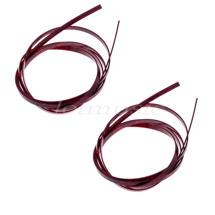 2 шт. отличная красная флейта для гитары 0 24 дюйма (ширина 6 мм)|guitar binding purfling|guitar