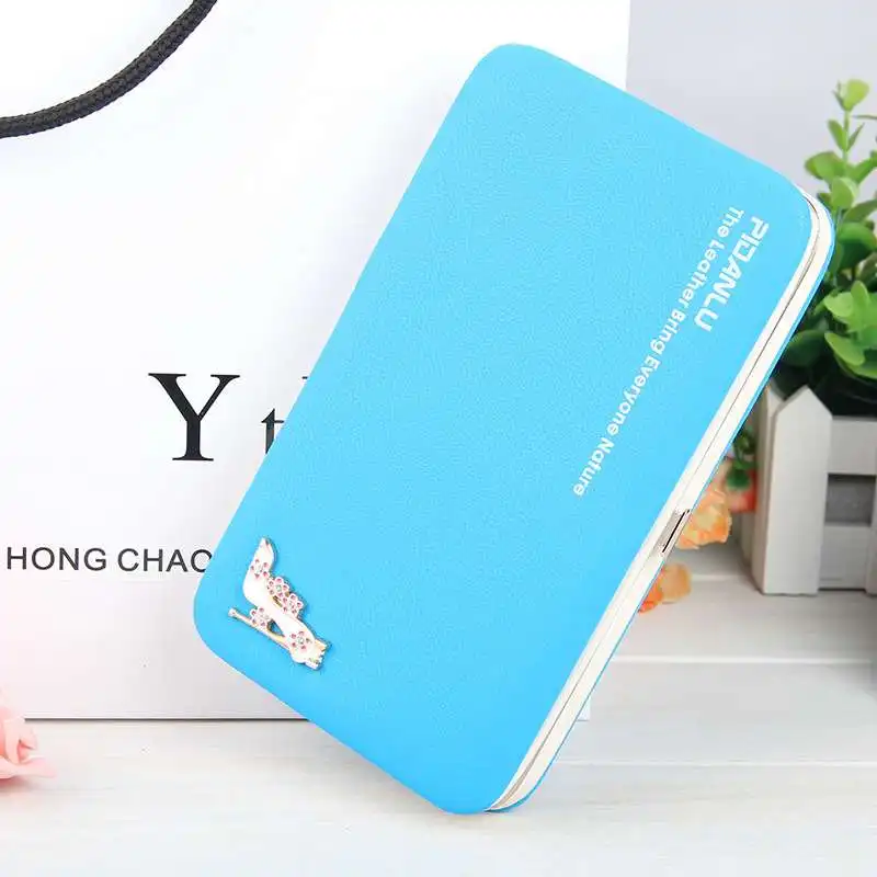 Лидер продаж 2020 года! Роскошный длинный женский кошелек для кукол на высоком