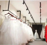 tieyi wedding rack hanging high grade display rack wedding dress shop dress hangers on the wall u shaped clothing rack ceiling