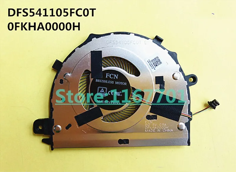 

New Original Laptop/Notebook CPU Cooling Fan For HUAWEI H96 PRO RK3399 MAX DFS541105FC0T 0FKHA0000H