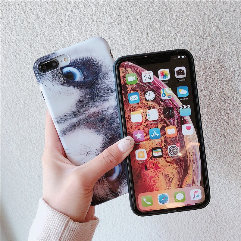 Модный мягкий чехол из ТПУ для iPhone X XR XS 6 6S 7 8 Plus чехлы телефонов с изображением