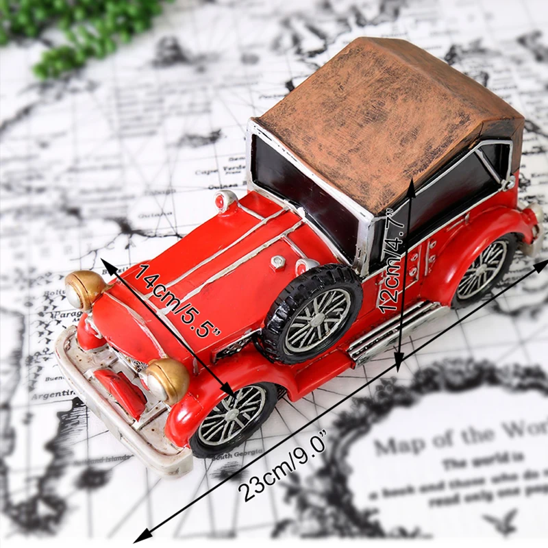 

Creative Vintage Car Resin Craft Figurines Home Decorations Desk Decor Vintage Home Decoration Accessories Wedding Decoration