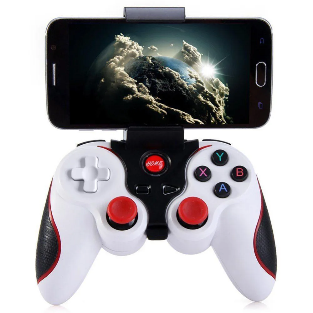 Беспроводной геймпад Bluetooth+ V3.0 игровой пульт дистанционного управления дизайн T3 джойстик легкая структура для Android смартфон коробка