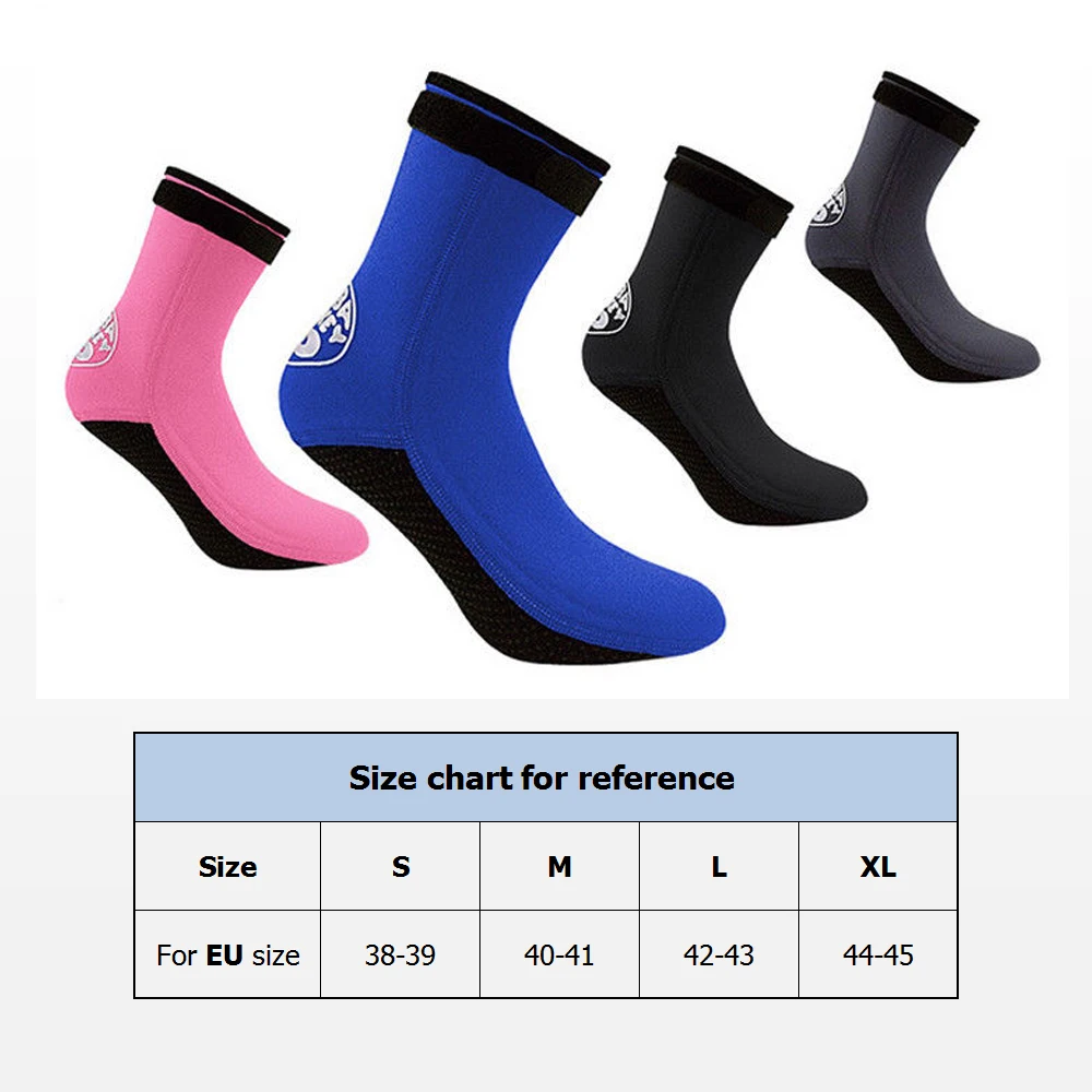 Неопреновые ботинки для дайвинга Нескользящие пляжные сапоги сноркелинга