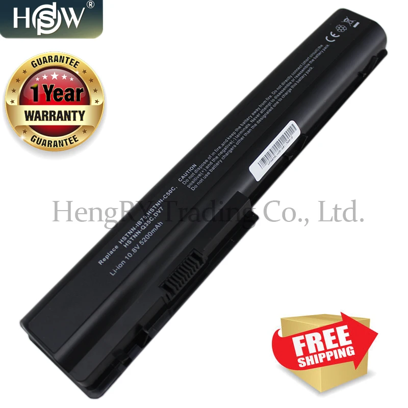 Аккумулятор для ноутбука 6 ячеек HP Pavilion DV7 DV8 Series ноутбуков с ячейками серии