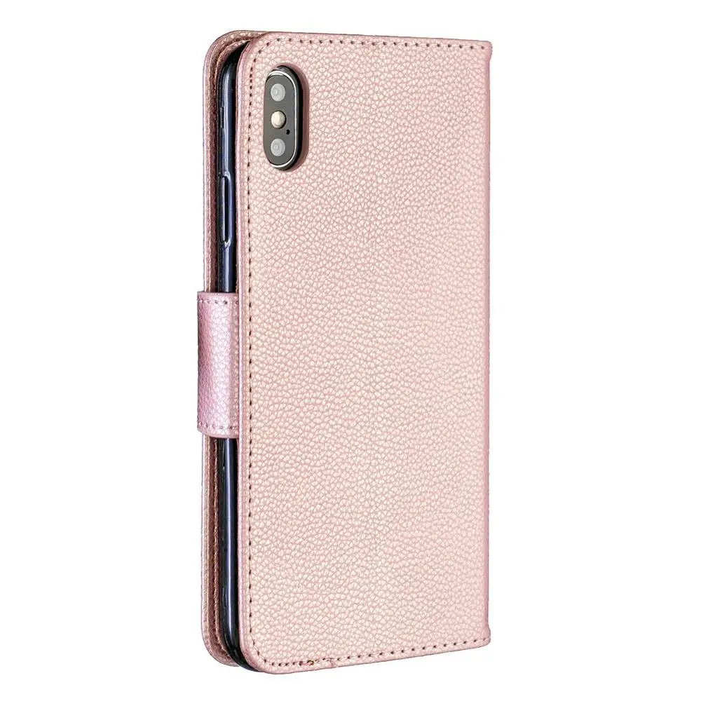 Флип чехол для iPhone X XS XR Max кожаный Роскошный кошелек бизнес винтажный Чехол книг 6
