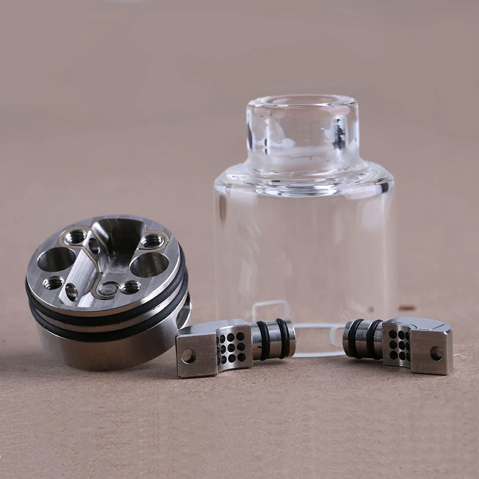 Распродажа оригинальный HugsVape Ring Lord RDA бак для вейпа 27 мм атомайзер Tornado airflow 510/Squomk