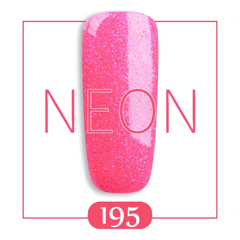 195 RS NAIL 15 мл УФ Цветной Гель-лак для ногтей 308 цветов Гель-лак#181-240 УФ светодиодный маникюрный лак набор гель-лаков es(4 - Цвет: 195