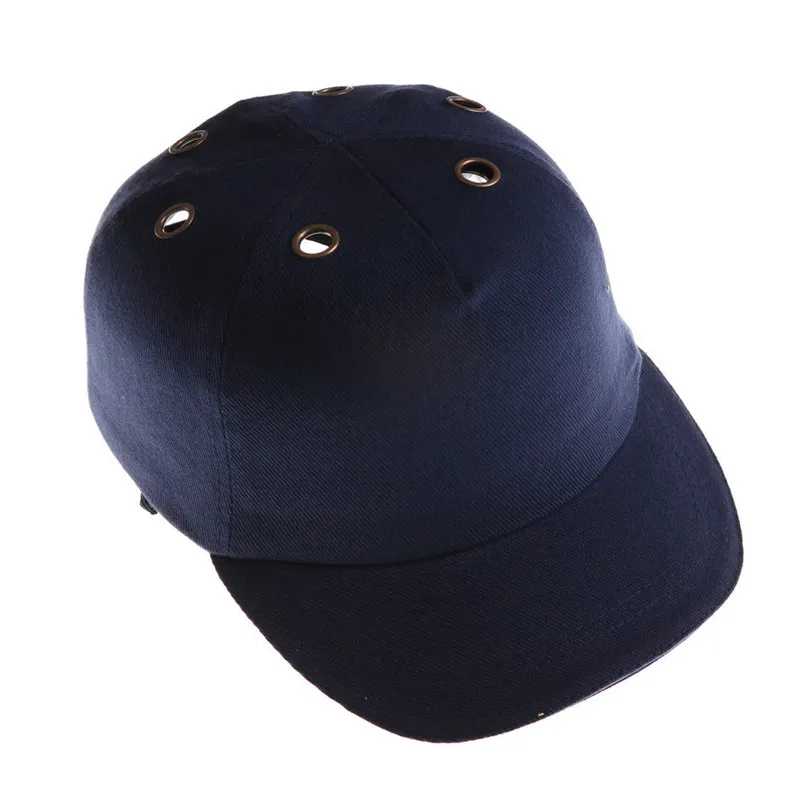 Work Safety Cloth Hat Baseball Bump Cap Helmet Baseball Style Sunscreen Protective Head Safety Hard Hat Anti-impact Lightweight