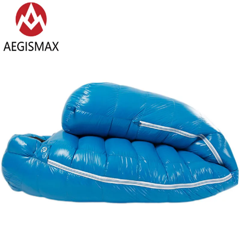 AEGISMAX G1 G2 Сверхлегкий белый гусиный пух Мумия для активного отдыха Походов