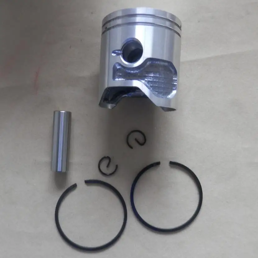 PISTON ASSEMBLY 40,5 мм 543 цилиндр комплект хром для HUSQVARNA 543R 543RBS 40CC триммер кусторез ZYLINDER блок поршневых колец булавки зажимы в сборе - Цвет: PISTON ASSEMBLY
