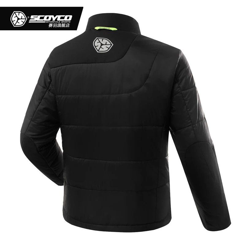 Scoyco jk55 Защитная куртка Спорт Мотоцикл отдых гонки Светоотражающие Утепленная
