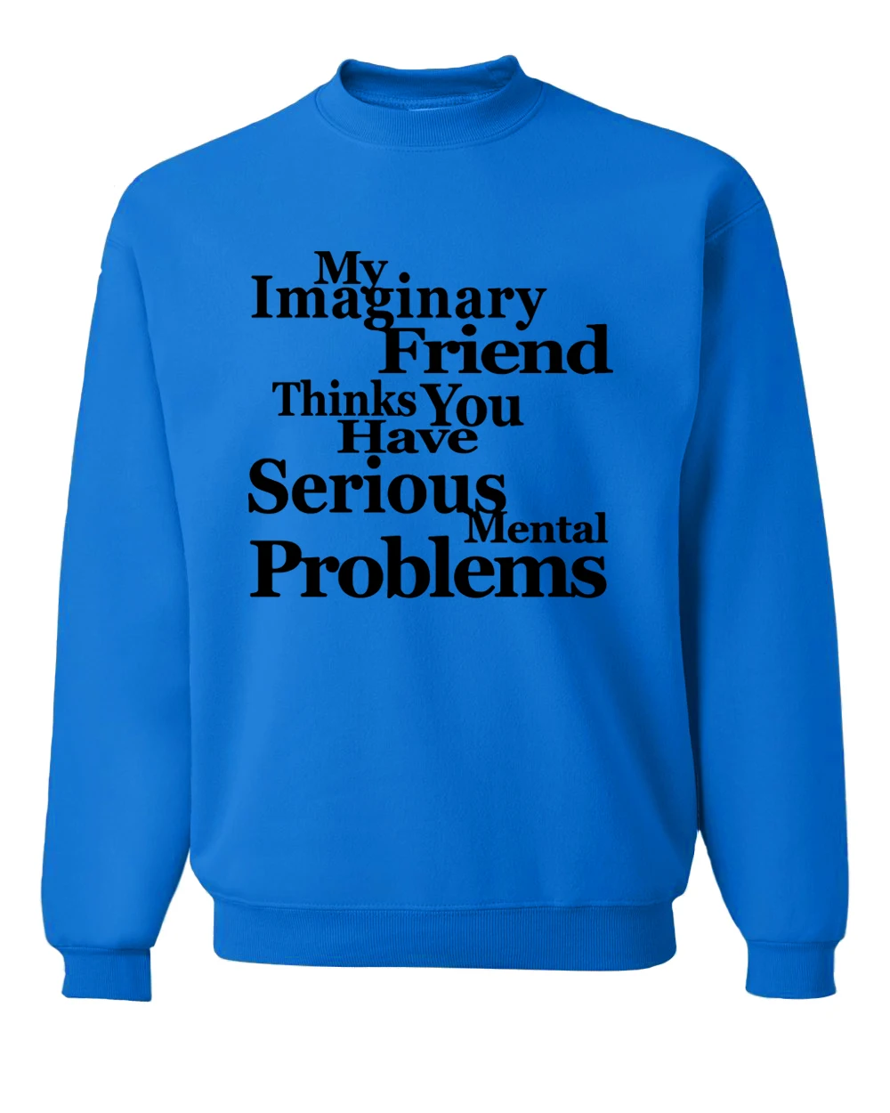 funny clothing novelty men sweatshirt You Have Serious Mental Problems letters print 2019 spring winter hoodies tracksuit | Мужская