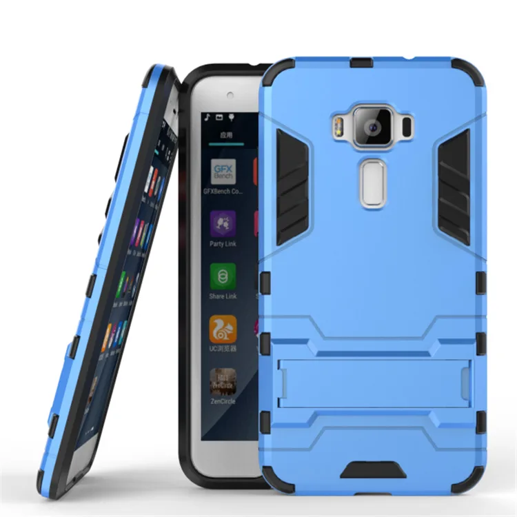 Поп кронштейн Прочный Kickstand Броня чехол для ASUS Z017D Zenfone 3 ZE520KL жесткий ударопрочный чехол Аксессуары принципиально