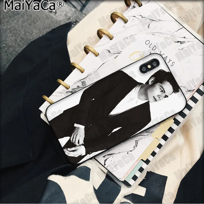 MaiYaCa Dylan О 'Брайен волчонок крутой ТПУ Черный чехол для телефона чехол для iphone 11 pro 8 7 66S Plus X XS MAX 5S SE XR чехол