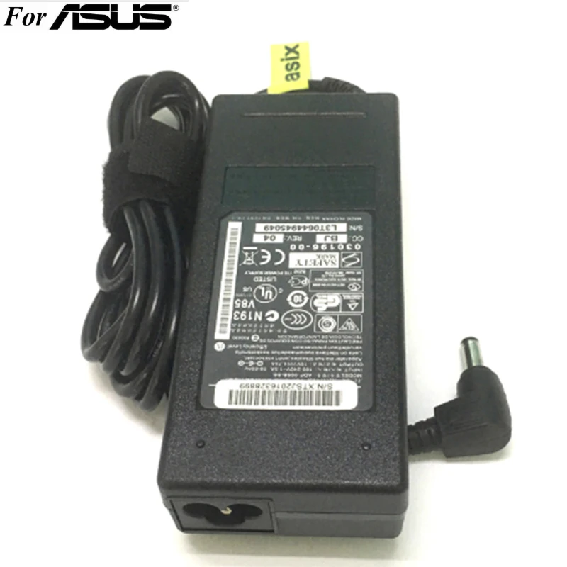 Basix натуральная 90 W 19 V 4.74A AC зарядное устройство для адаптера питания для ноутбуков Asus K53SD K53SE K53SJ K53SN K53SV K53T K53TA Зарядное устройство