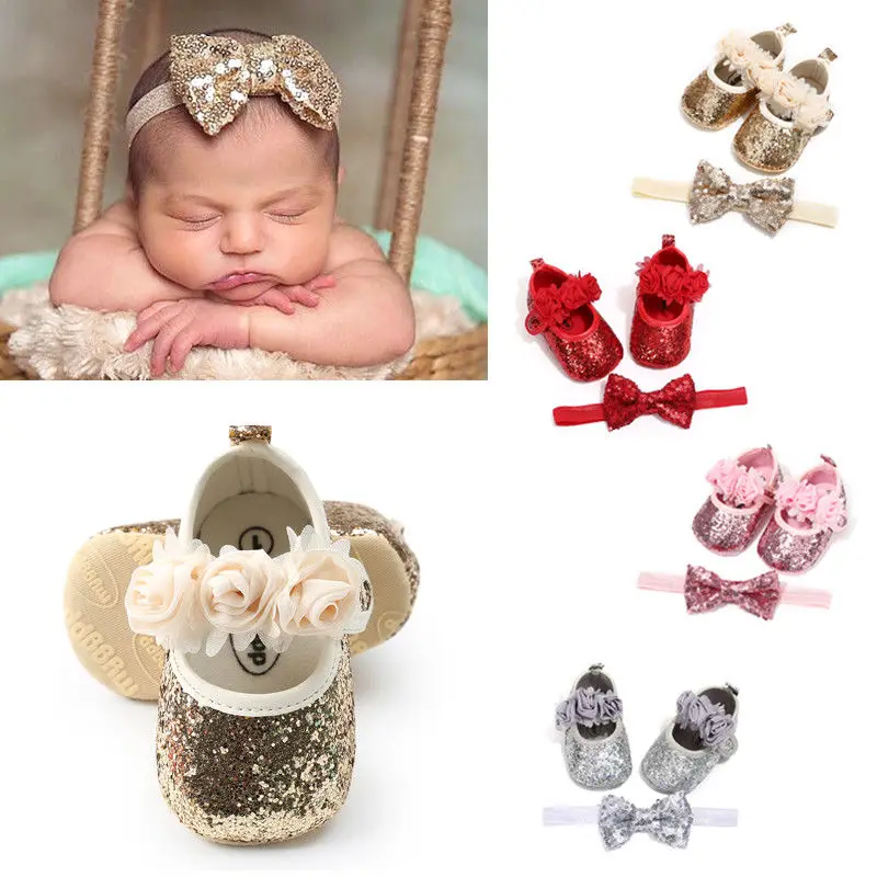 Фото 2 шт. летняя обувь для новорожденных и мальчиков с блестками Обувь малышей  | Обувь для малышей (32879833751)