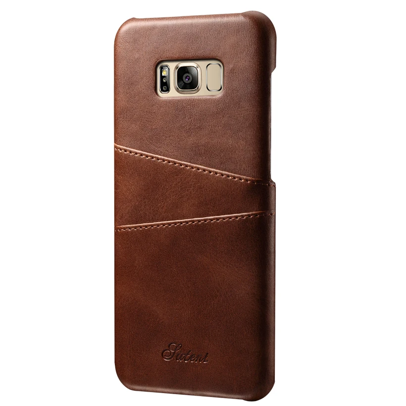 Новейший винтажный кожаный чехол для Samsung Galaxy S8 S8Plus Роскошный кошелек карт