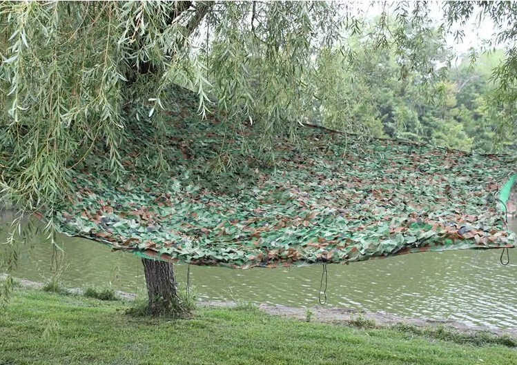 2 * 3M Jungle Camouflage Nets Shade Cloth Anti Aerial Photography Sunscreen Sail Voile Field operation | Дом и сад