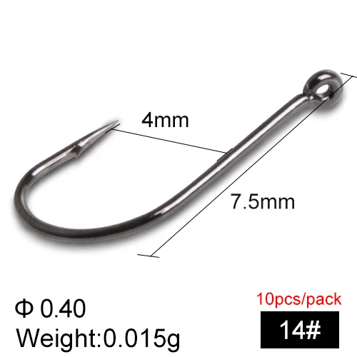 009-14 FTK рыболовные Hooks7-10pcs 1-14# KEIRYU и 4X-ISEAMA из высокоуглеродистой стали с колючей спинкой для ловли карпа с одним крюком с глазами Pesca - Цвет: 009-14