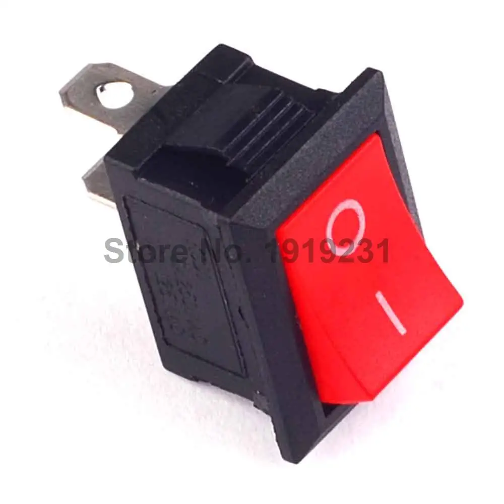 5 шт. кнопочный мини Переключатель KCD117 2Pin защелкивающийся ВКЛ/ВЫКЛ|switch power supply